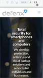 Mobile Screenshot of defenx.com